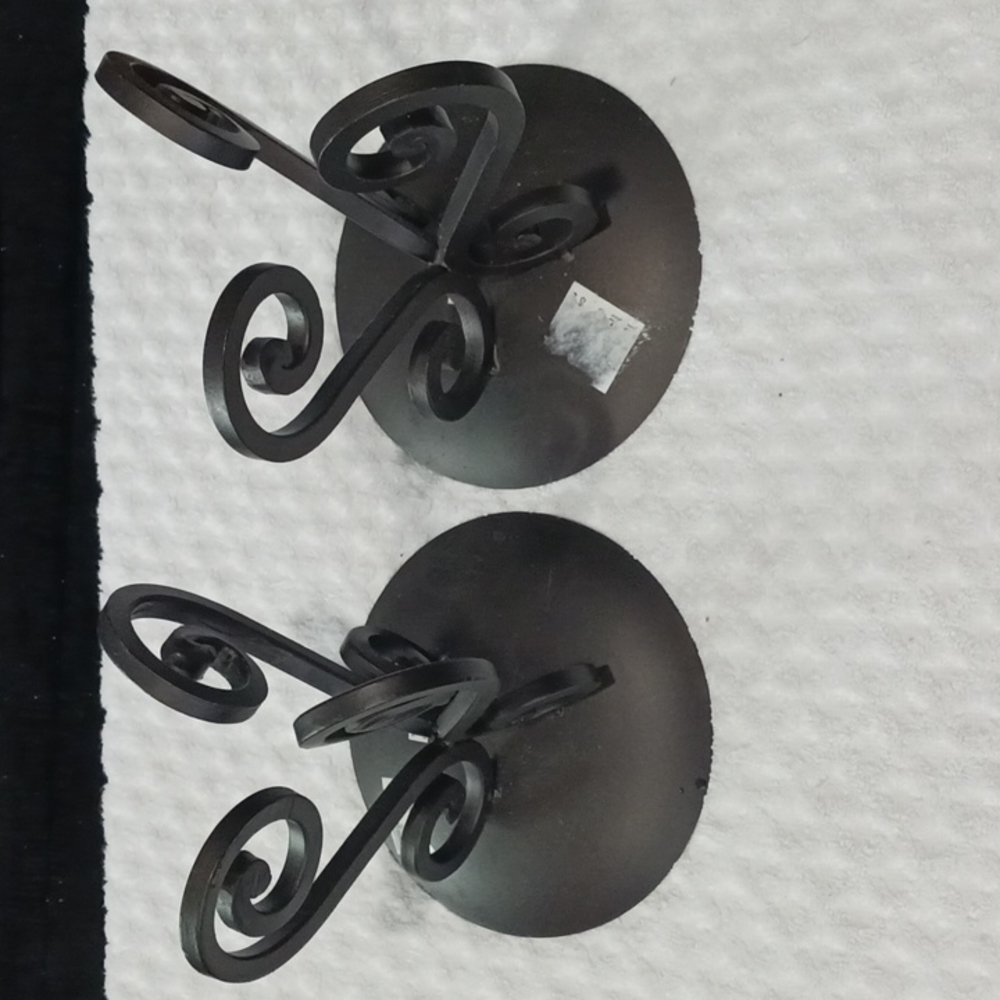 METAL Christmas Candle Holders. - Picture 5 of 8